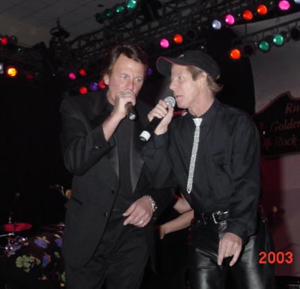 Fabian and Ron Dante, Las Vegas, 12/31/2002